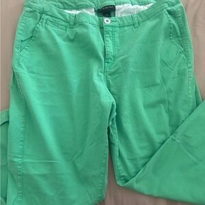 Lane Bryant Women’s Green Chino Pants